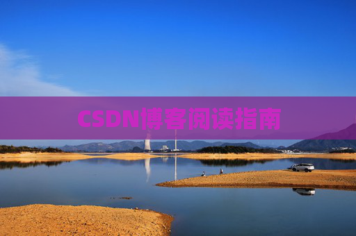 CSDN博客阅读指南 CSDN博客阅读指南